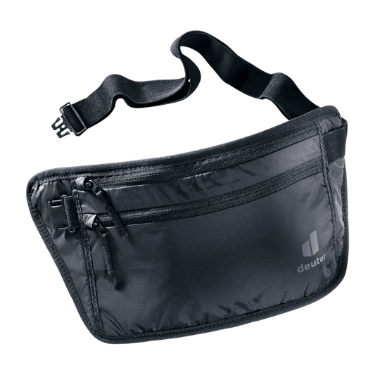 DeuterSecurityMoneyBeltIIBlackFrontView