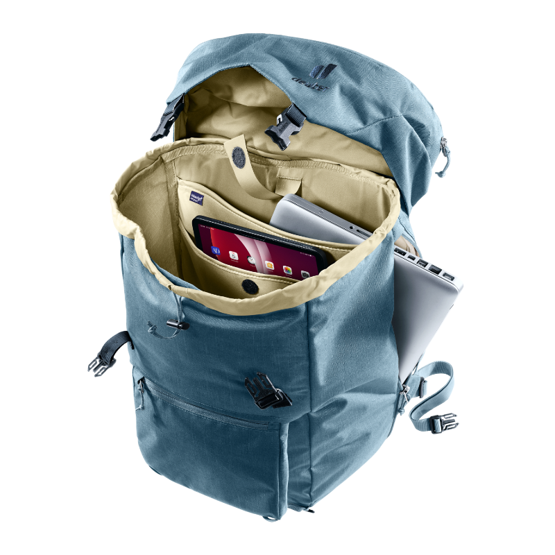 DeuterWalker24AtlanticBackpackTopOpenView