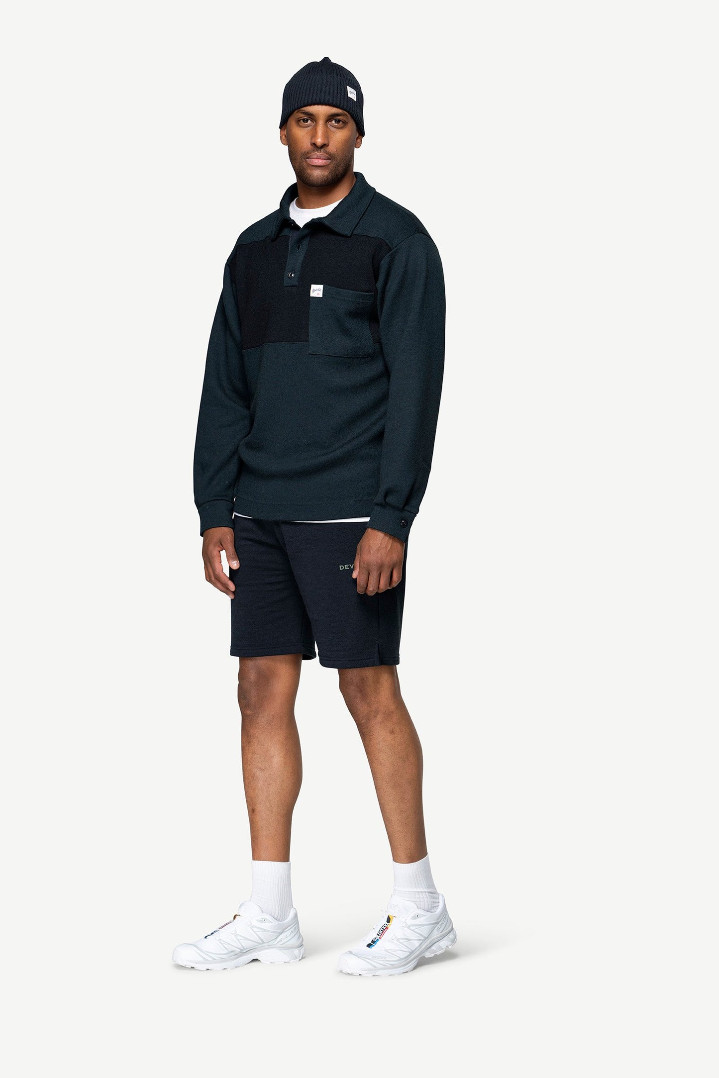 Devold Archive Ferry Polo - Pine - L