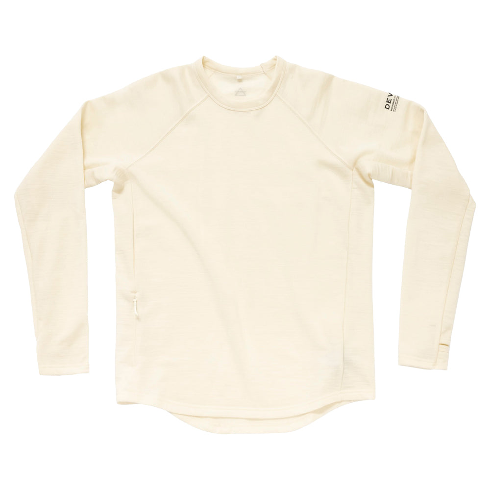 Devold Endurance Merino Crew Man - Raw White - L
