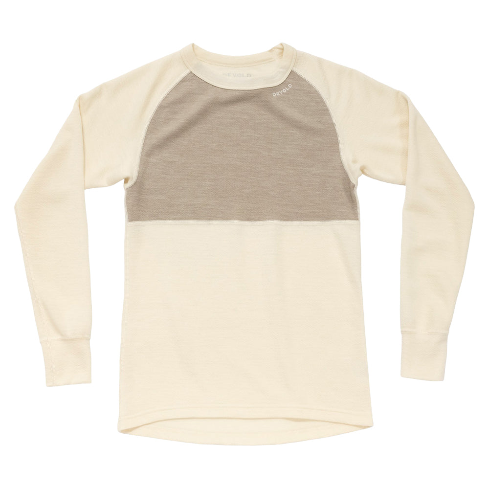 Devold Expedition Merino Silk Shirt Wmn - Offwhite/Stone - S