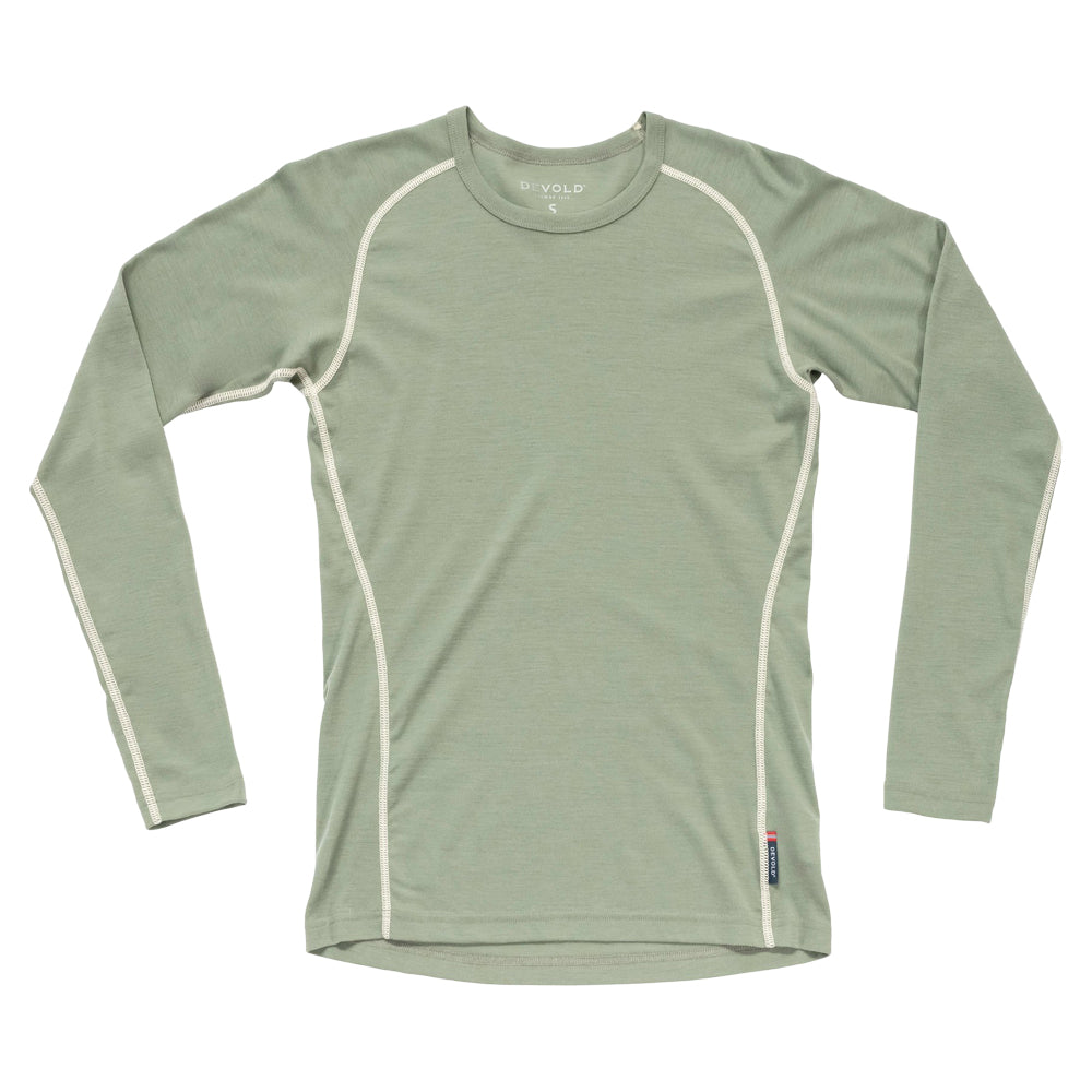 Devold Lauparen Merino 190 Base Shirt Wmn - Fog - S