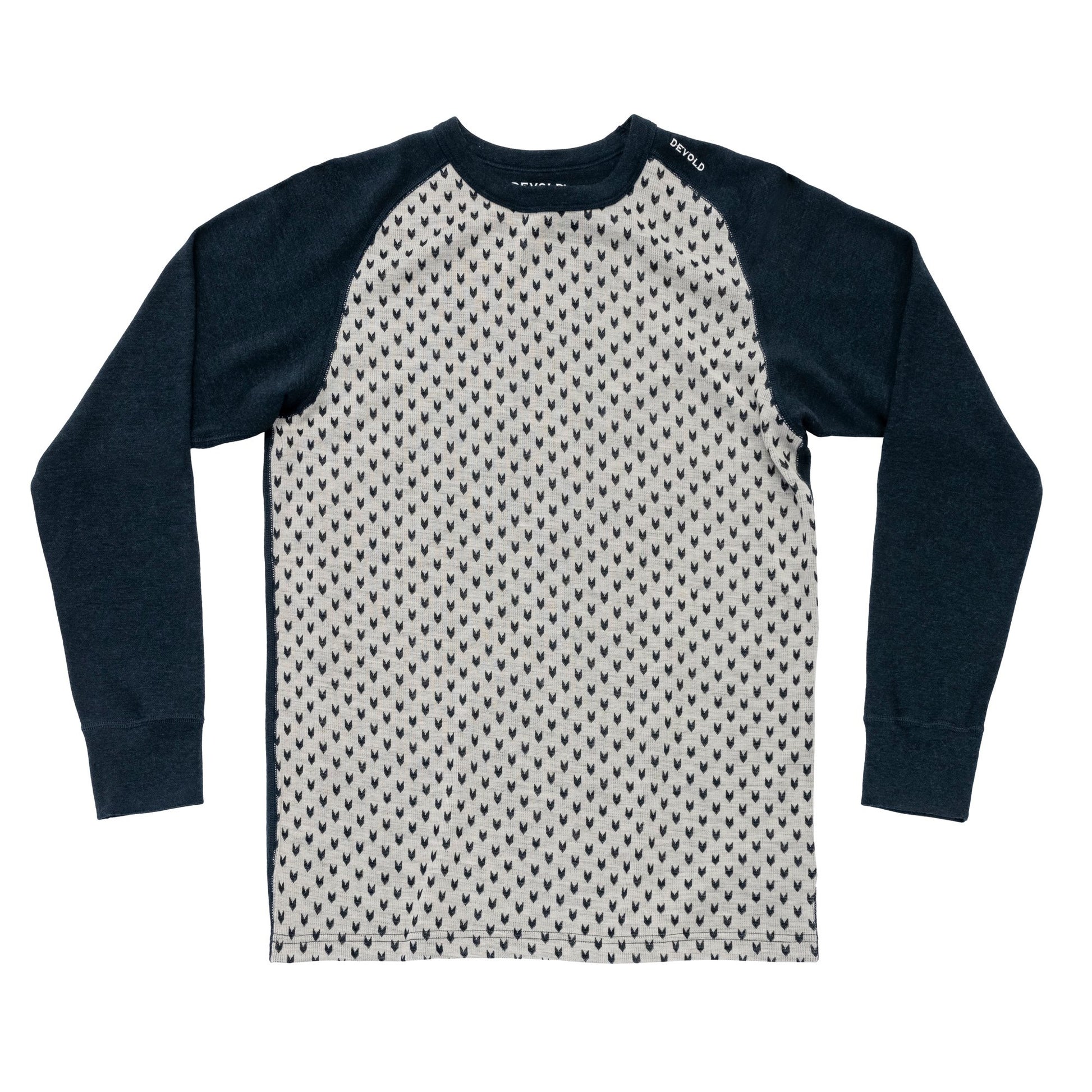 DevoldSignatureMerino230ShirtMan-RawWhiteInk