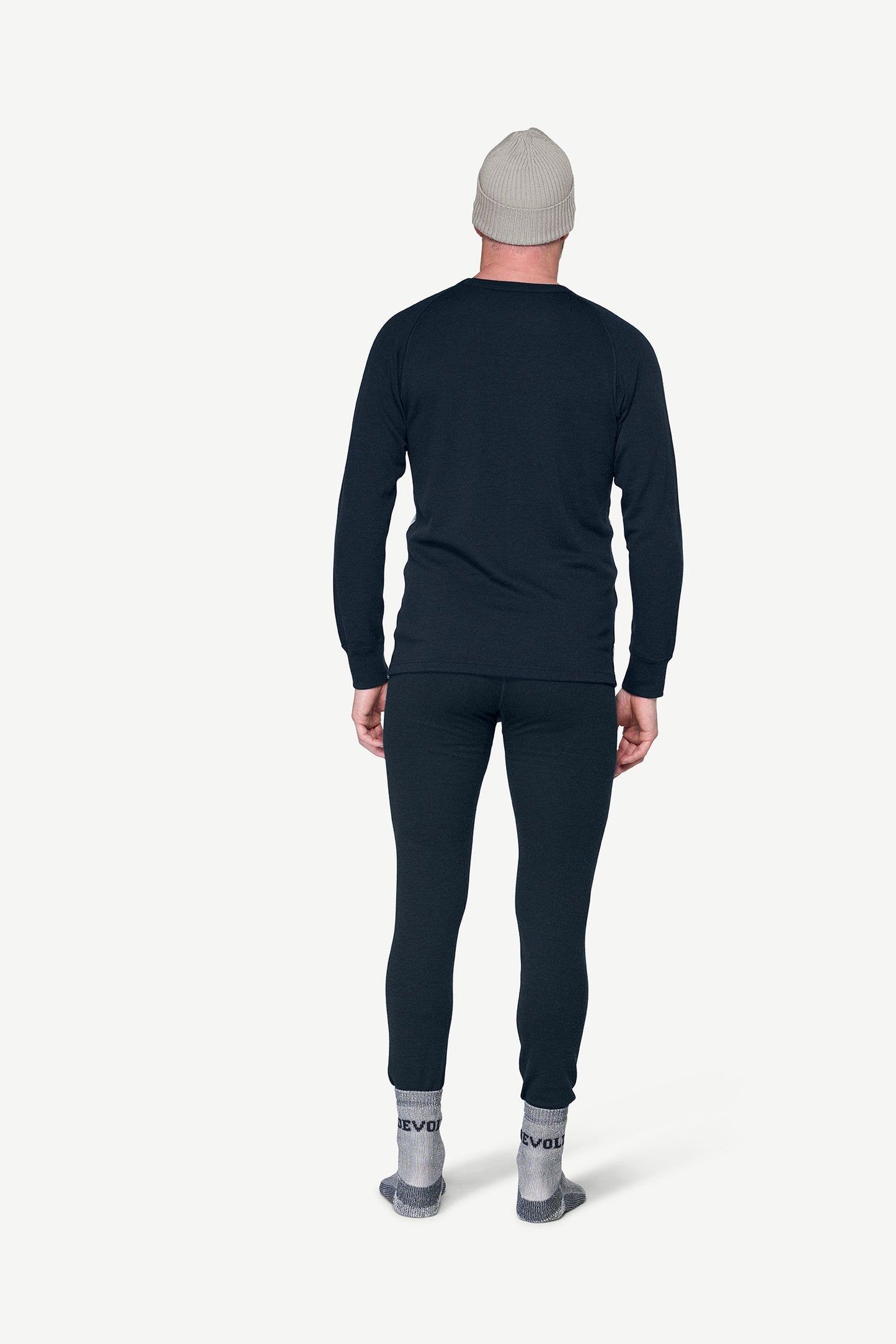 DevoldSignatureMerino230ShirtMan-RawWhiteInkBackView