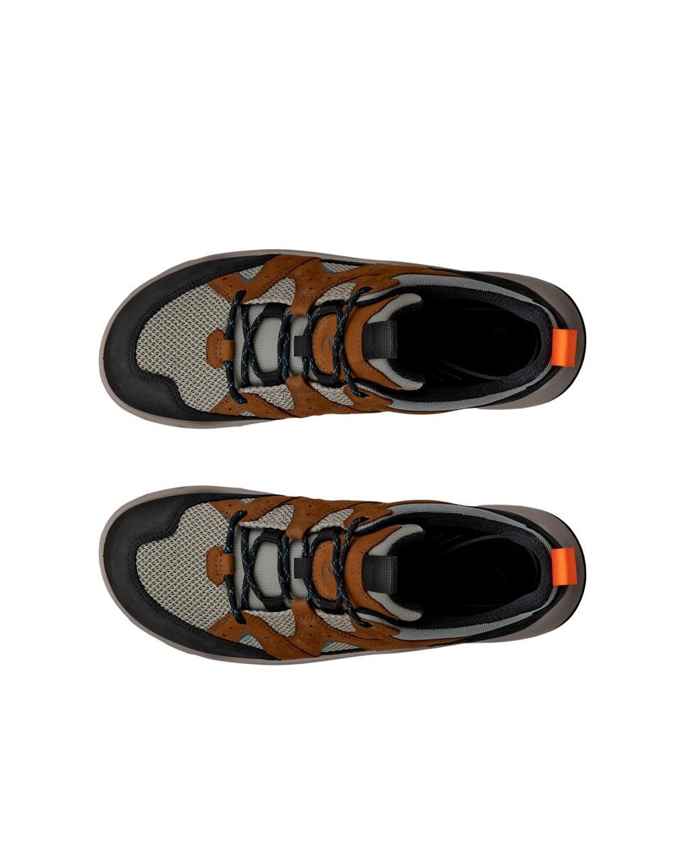 Ecco Offroad Shoes - Black/Camel/Moonrock