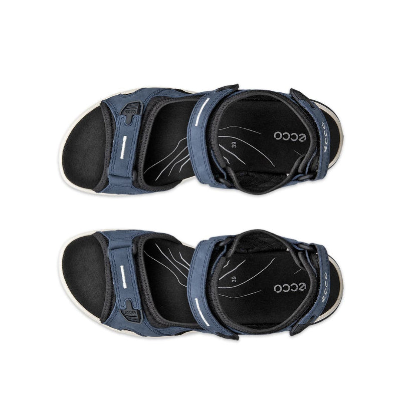 EccoOffroadMarineSandalpairtopview