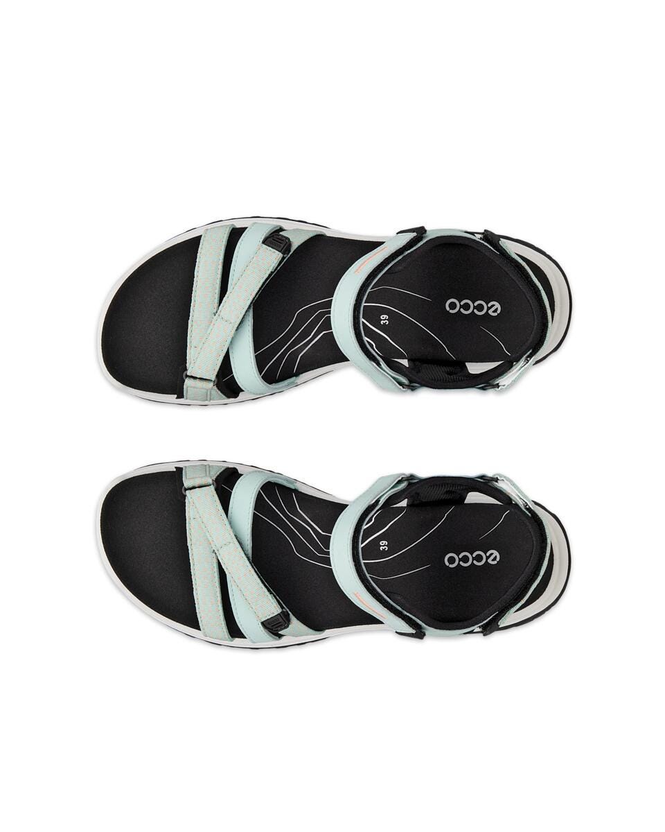 Ecco Offroad Sandals - Emerald/Dusty Peach