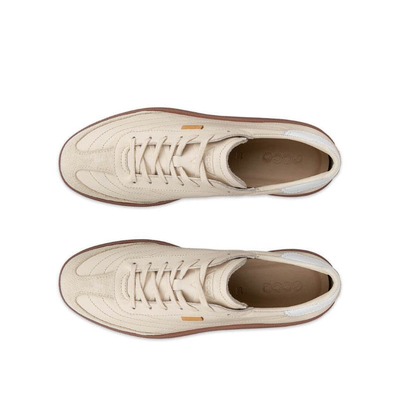 EccoSoft11LimestoneShoespairtopview