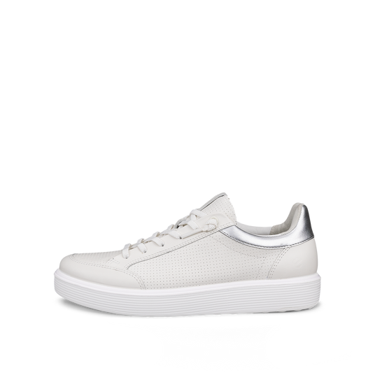 EccoSoft60WhiteSilverSideView