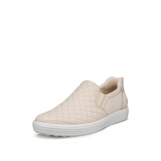 EccoSoft7LimestoneShoesfrontsideview