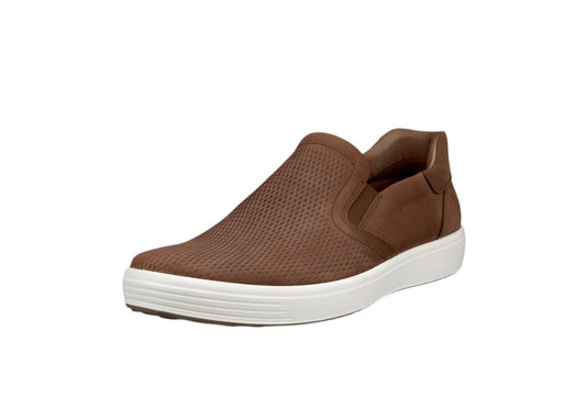 Ecco Men's Soft 7 Slip On Sneakers - Cocoa/Brown