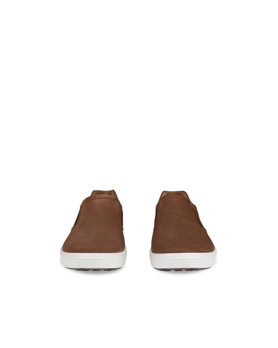 Ecco Men's Soft 7 Slip On Sneakers - Cocoa/Brown
