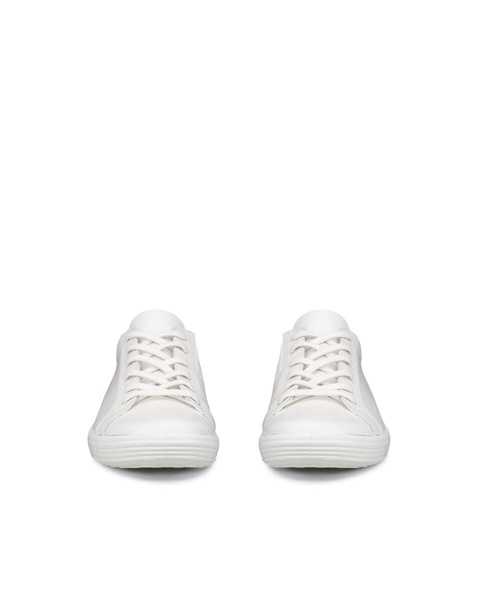 Ecco Women's Soft 7 Sneaker - White/Silver