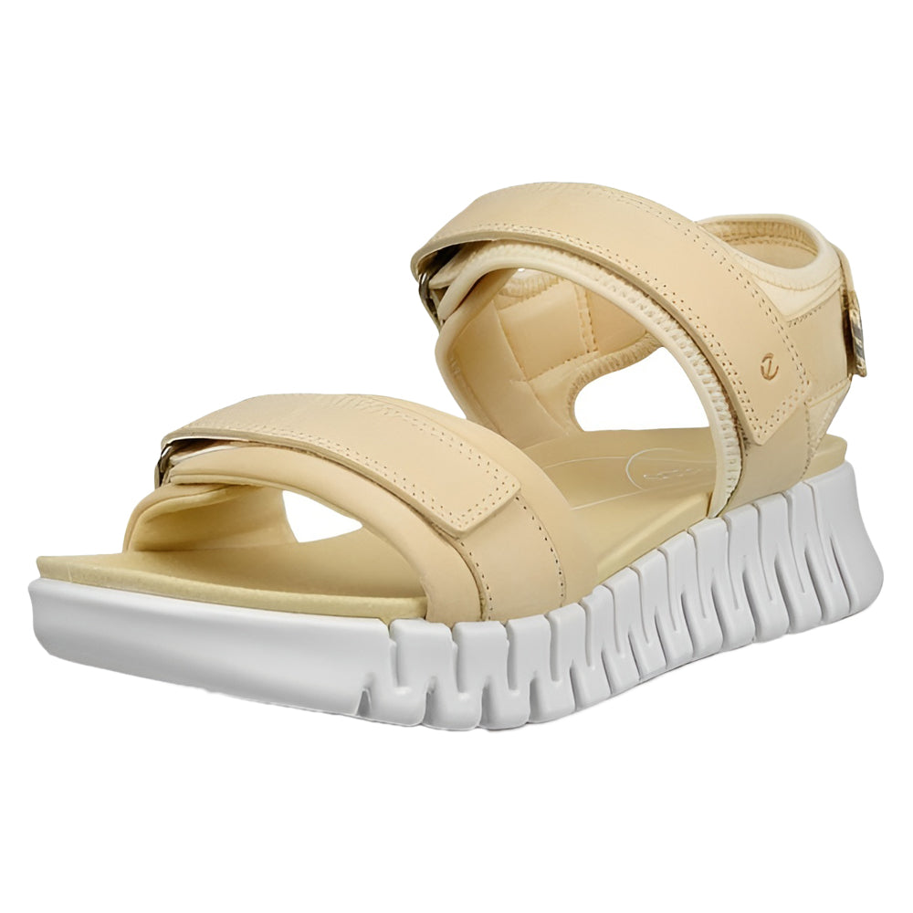 Ecco Gruuv Straw Sandals