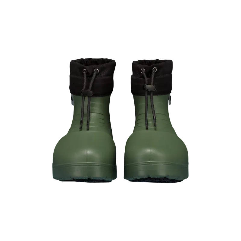 FubukiNiseko3.0LowOliveBootsPairFrontView