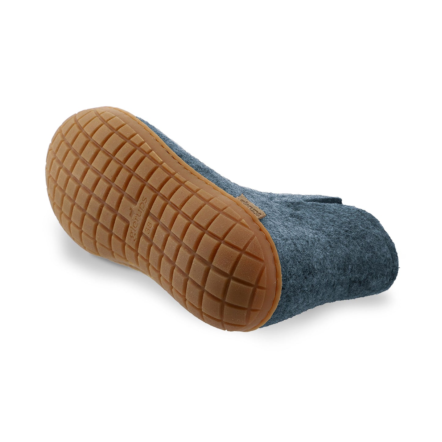 Glerup Slippers Denim Honey Rubber