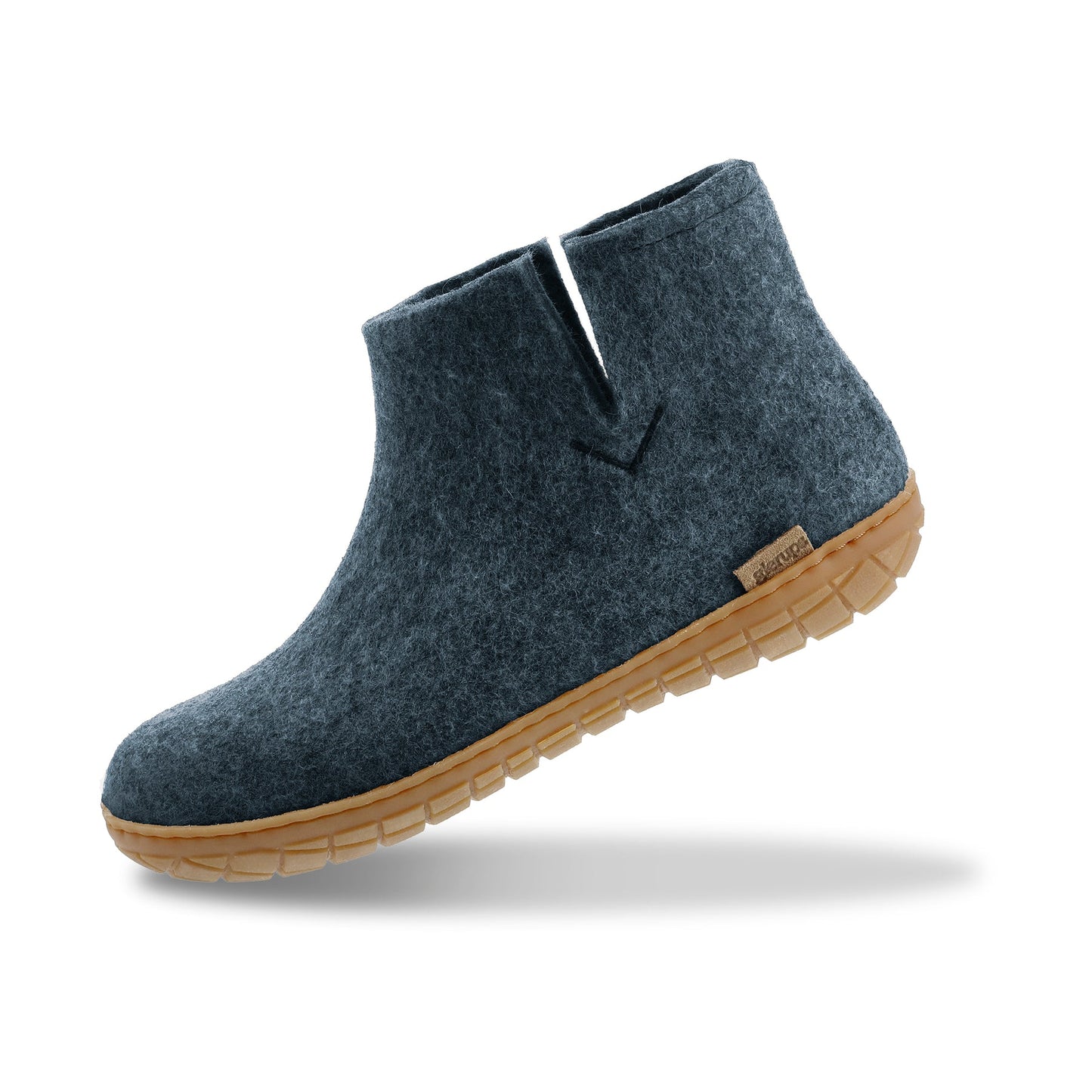 Glerup Slippers Denim Honey Rubber