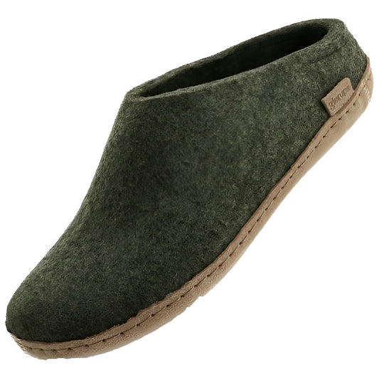 Glerup Slippers Forest Leather
