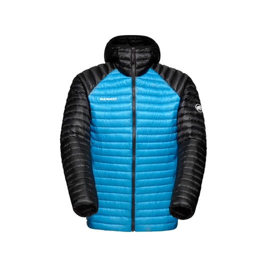 Mammut Men's Aenergy IN Blue Hooded Jacket - Glacier Blue Men