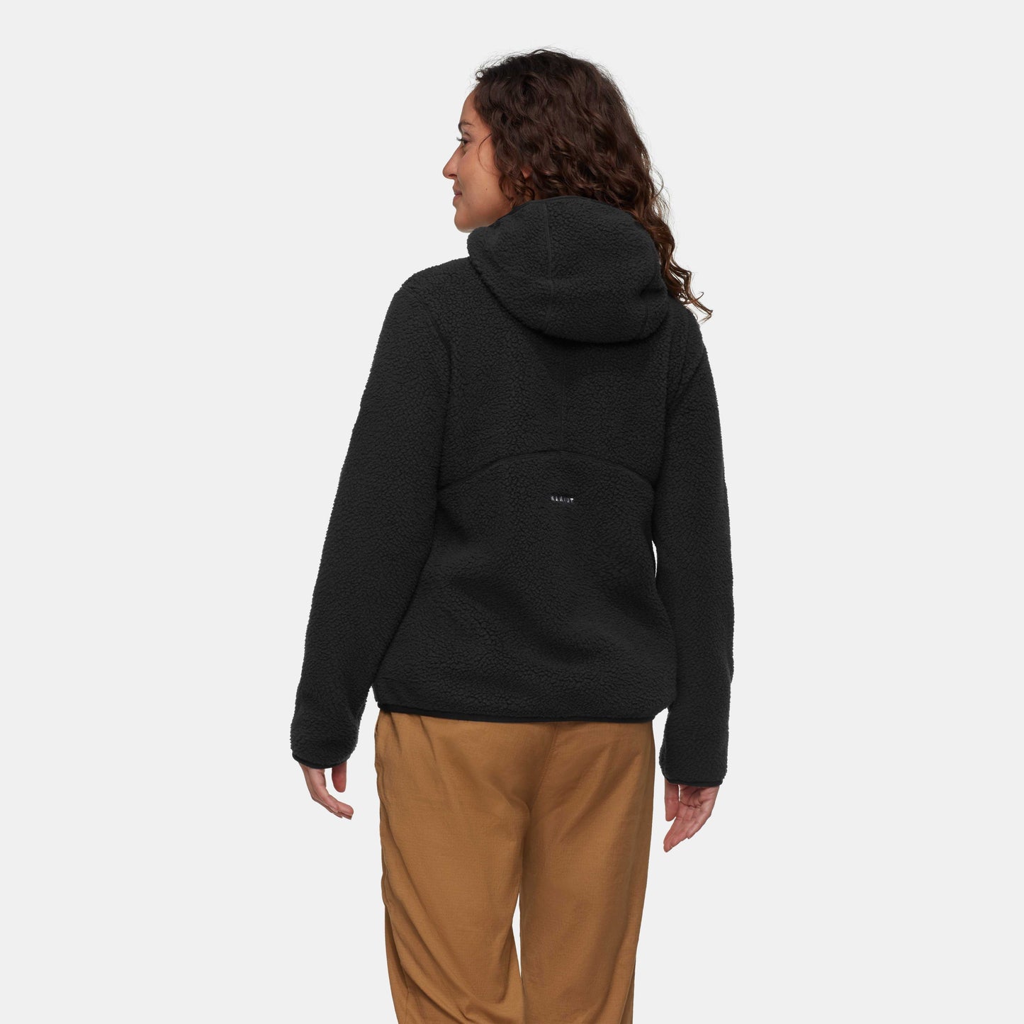 MammutFaleraProHoodedJacketWomenBlackLifeStyleBackView