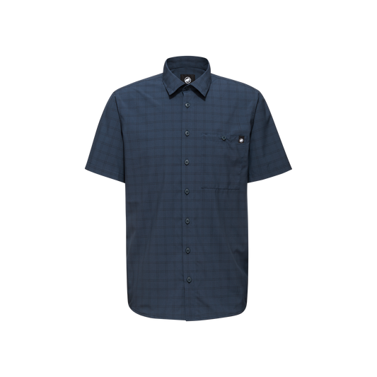 Mammut Men's Lenni Shirt Marine/Black - US Xlarge Regular Fit