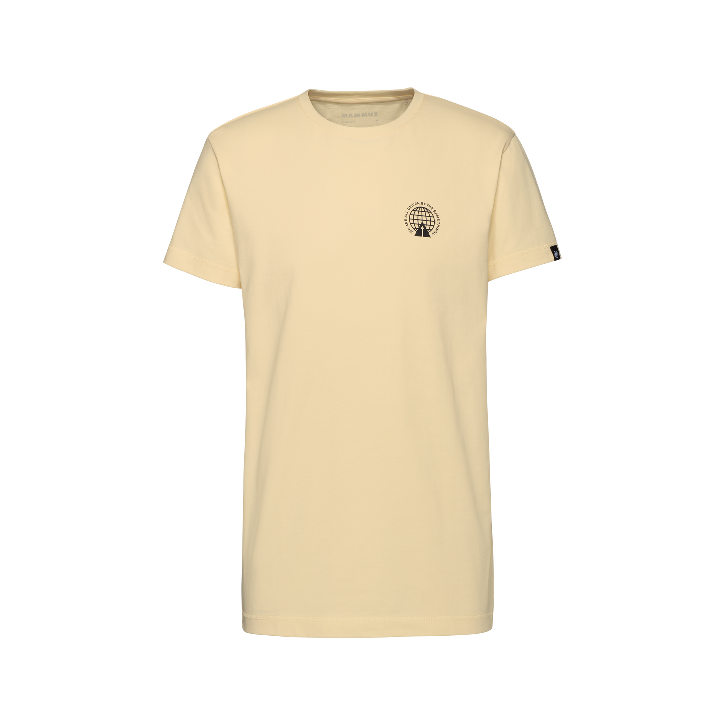 Mammut Men's Massone Tshirt Yellow - US Medium Regular Fit