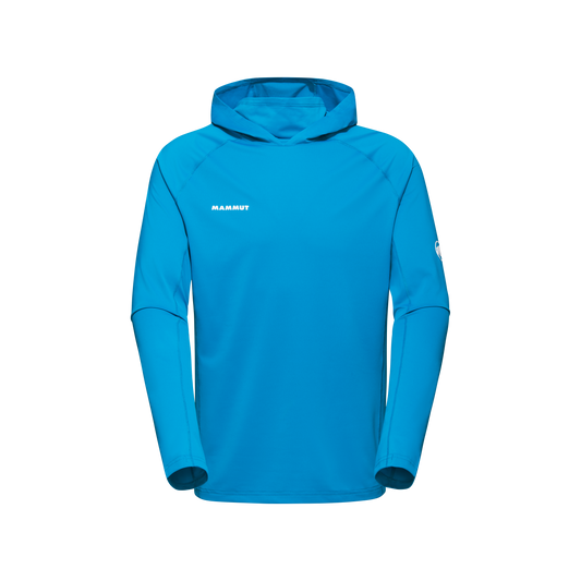Mammut Men's Selun FL Sun Hoody Glacier Blue - US Large Regular Fit