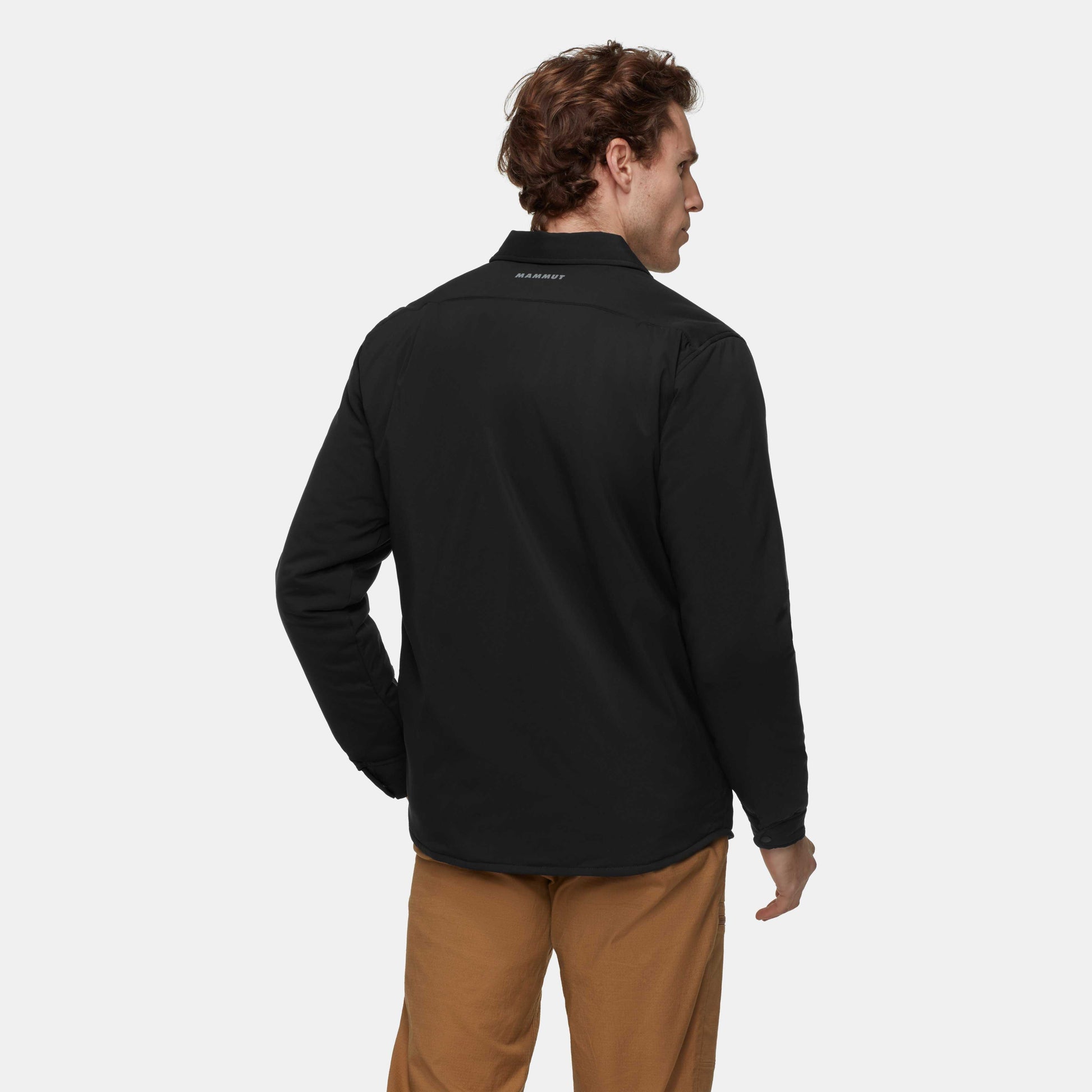 MammutSeonINOvershirtBlackLifeStyleBackView