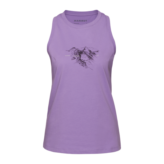 Mammut Tank Top Women - Purple Small