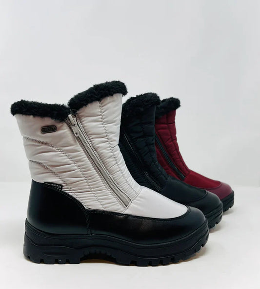 Navatex Women's Ice White Boots