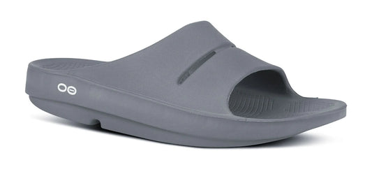 Oofos OOahh Slide Slate