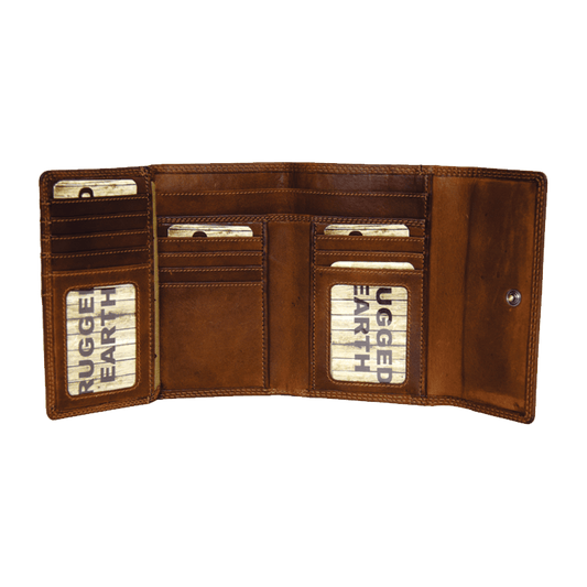 Rugged Earth leather Wallet 990016