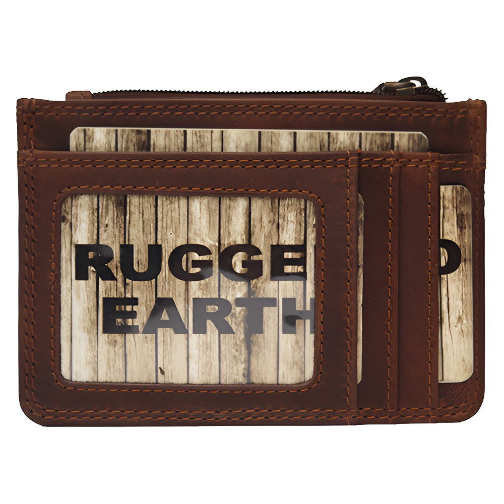 Rugged Earth Leather Wallet 990026