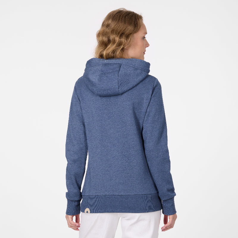 RagwearWSweatshirtNightBlueNeskiaZipbackview