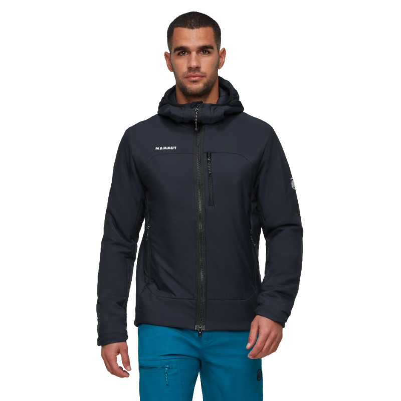 RimeAirINHoodedJacketMenBlackMediumFrontView