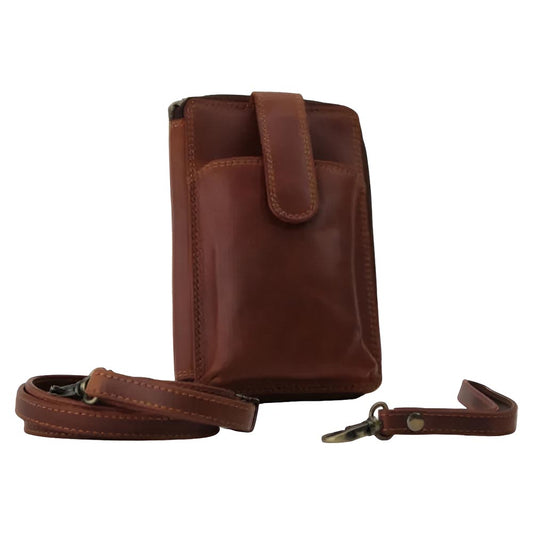 Rugged Earth Leather Upright Organizer