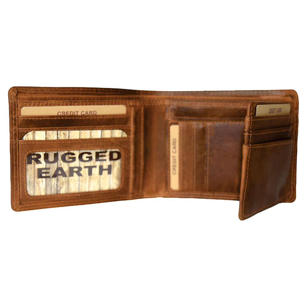 Rugged Earth Trifold Wallet 990008