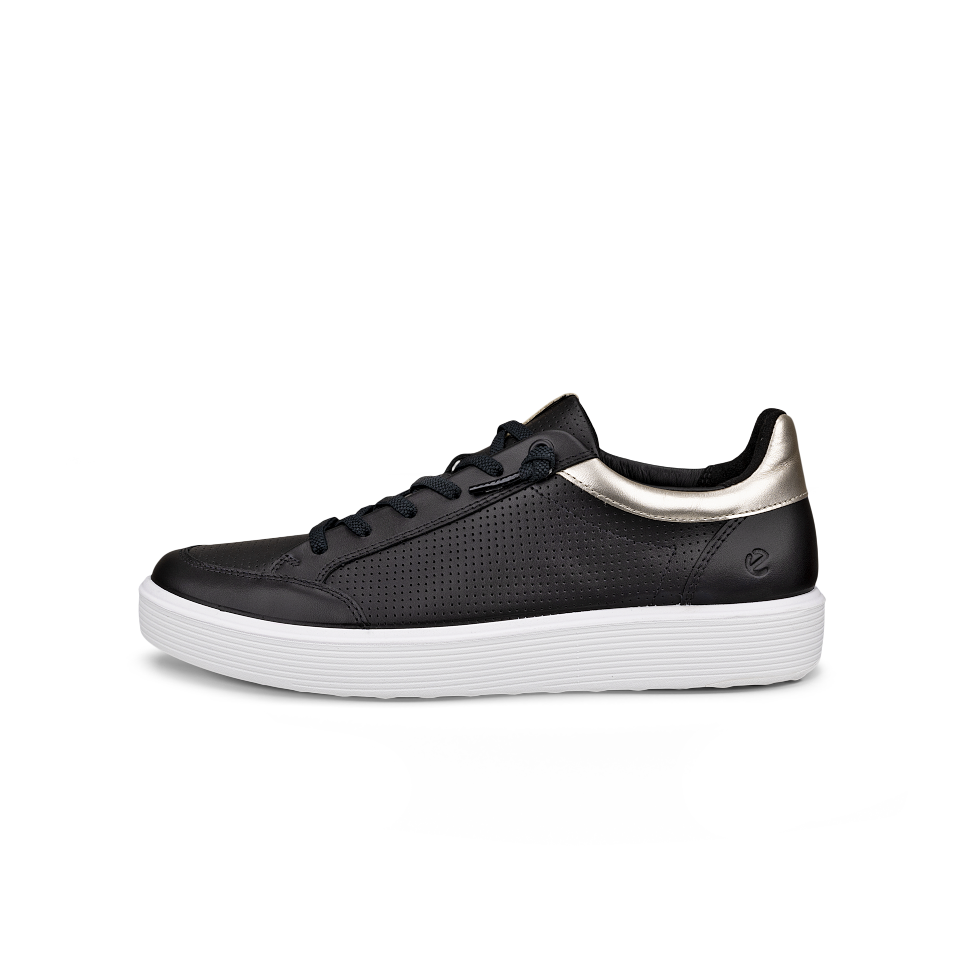 Ecco Soft 60 - Black/Gold- Kumpfy Shoes