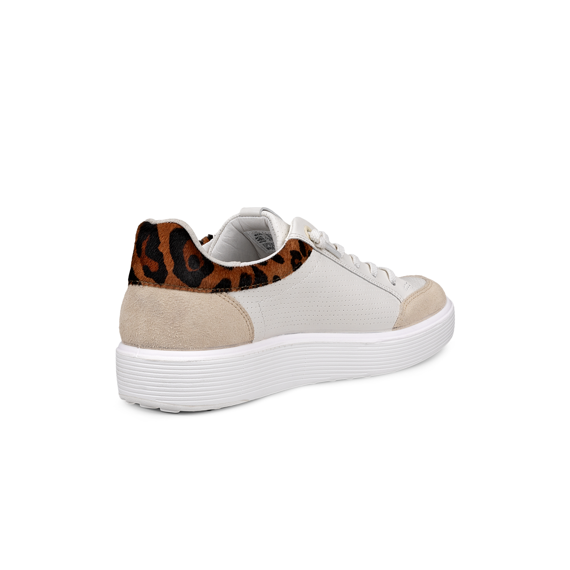 Ecco Soft 60 - Limestone/Leopard - Kumpfy Shoes