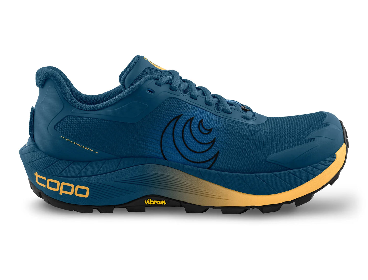 Topo Athletic Men's Mtn Racer 4 Trail Runner - Navy/Orange