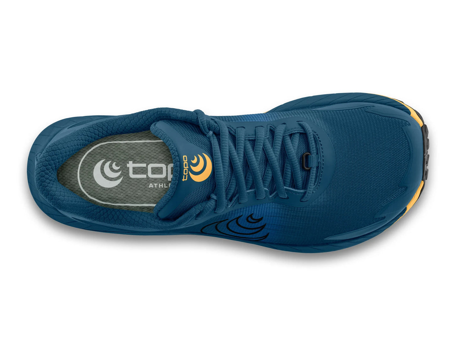Topo Athletic Men's Mtn Racer 4 Trail Runner - Navy/Orange