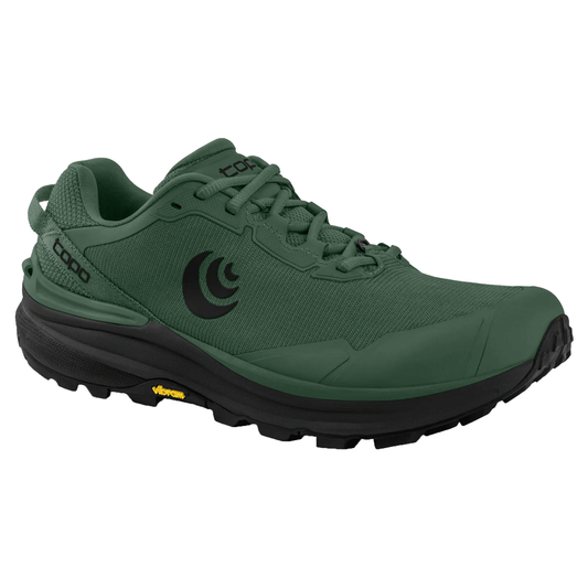 Topo Athletic Men's Traverse Trail Shoe - Green/Charcoal