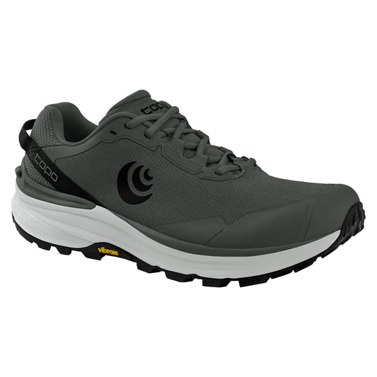 Topo Athletic Men's Traverse Trail Shoe Wide - Grey/Charcoal
