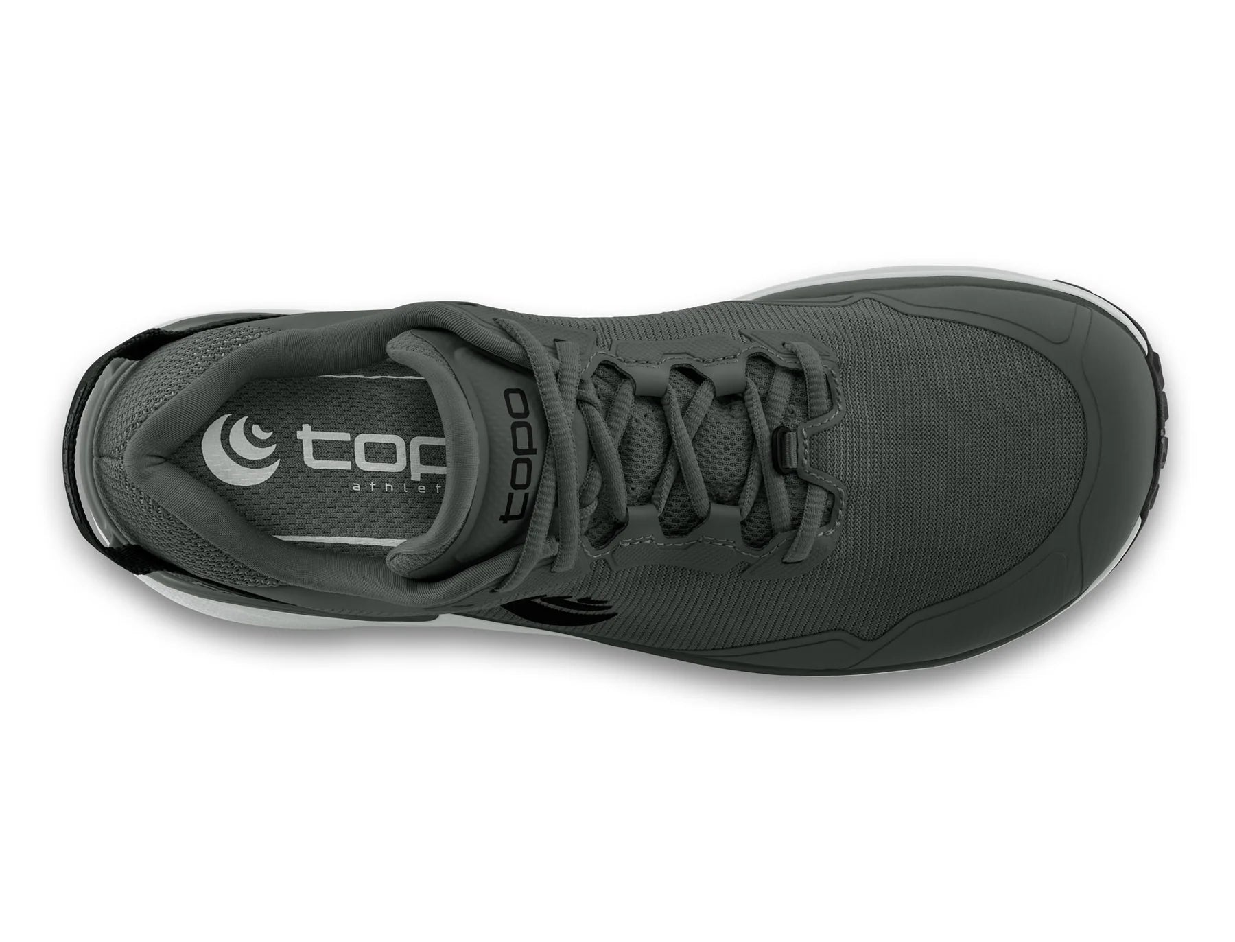 Topo Athletic Men's Traverse Trail Shoe Wide - Charcoal/Grey - Kumpfy Shoes