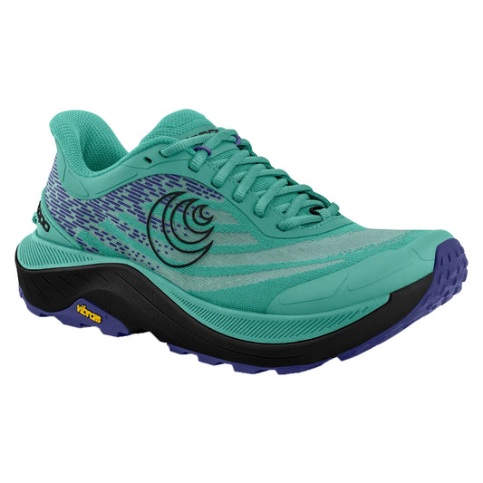 Topo Athletic Women's Ultraventure 4 Trail Runner - Aqua/Black