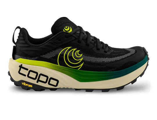 Topo Athletic Vista Black/Lime Wide
