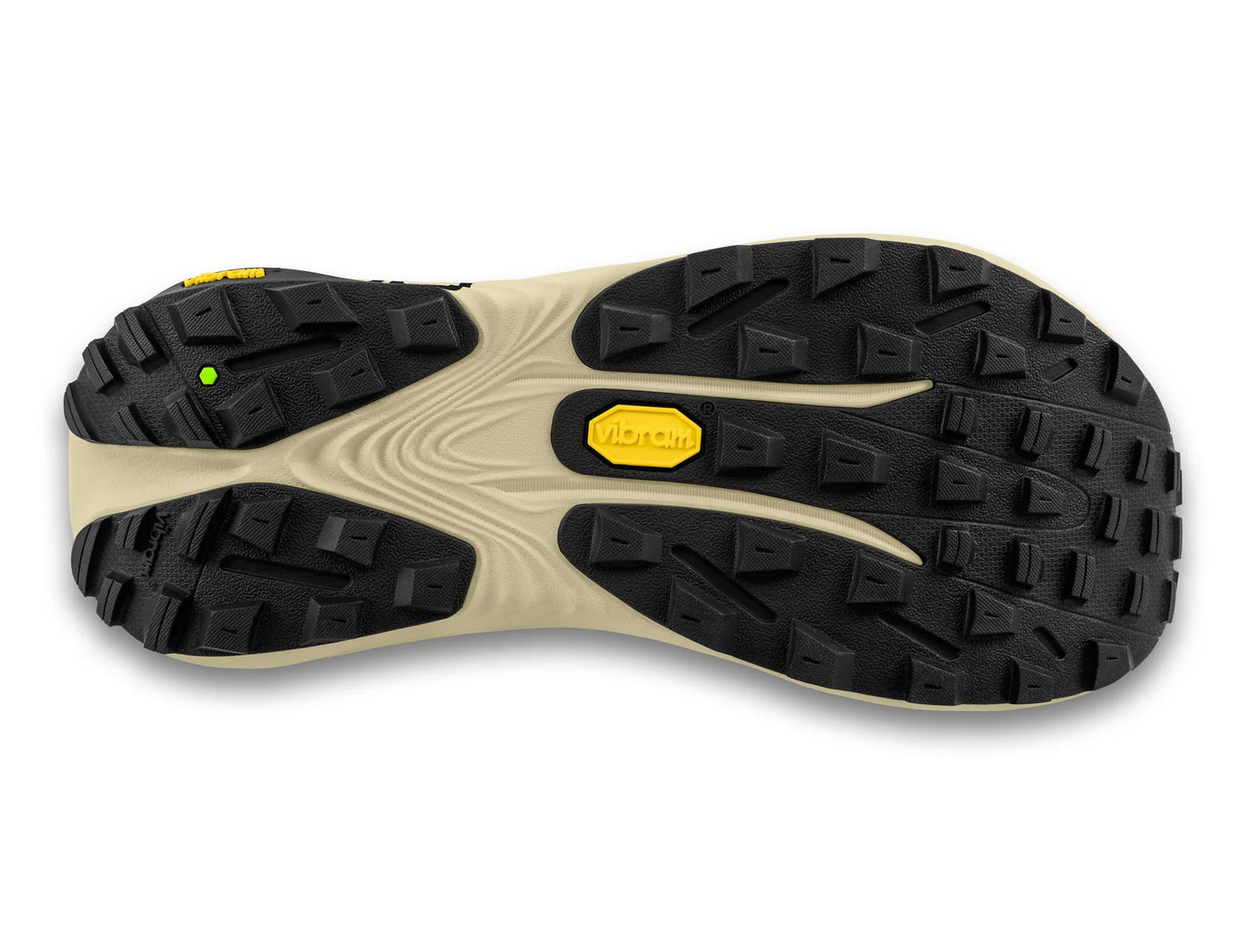 Topo Athletic Vista Black/Lime Wide