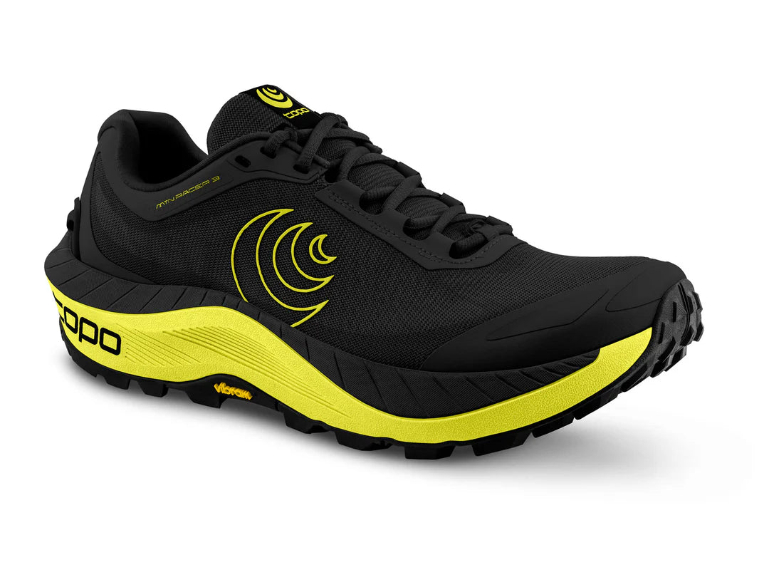 Topo Athletic Men's Mtn Racer 3 Black/Lime