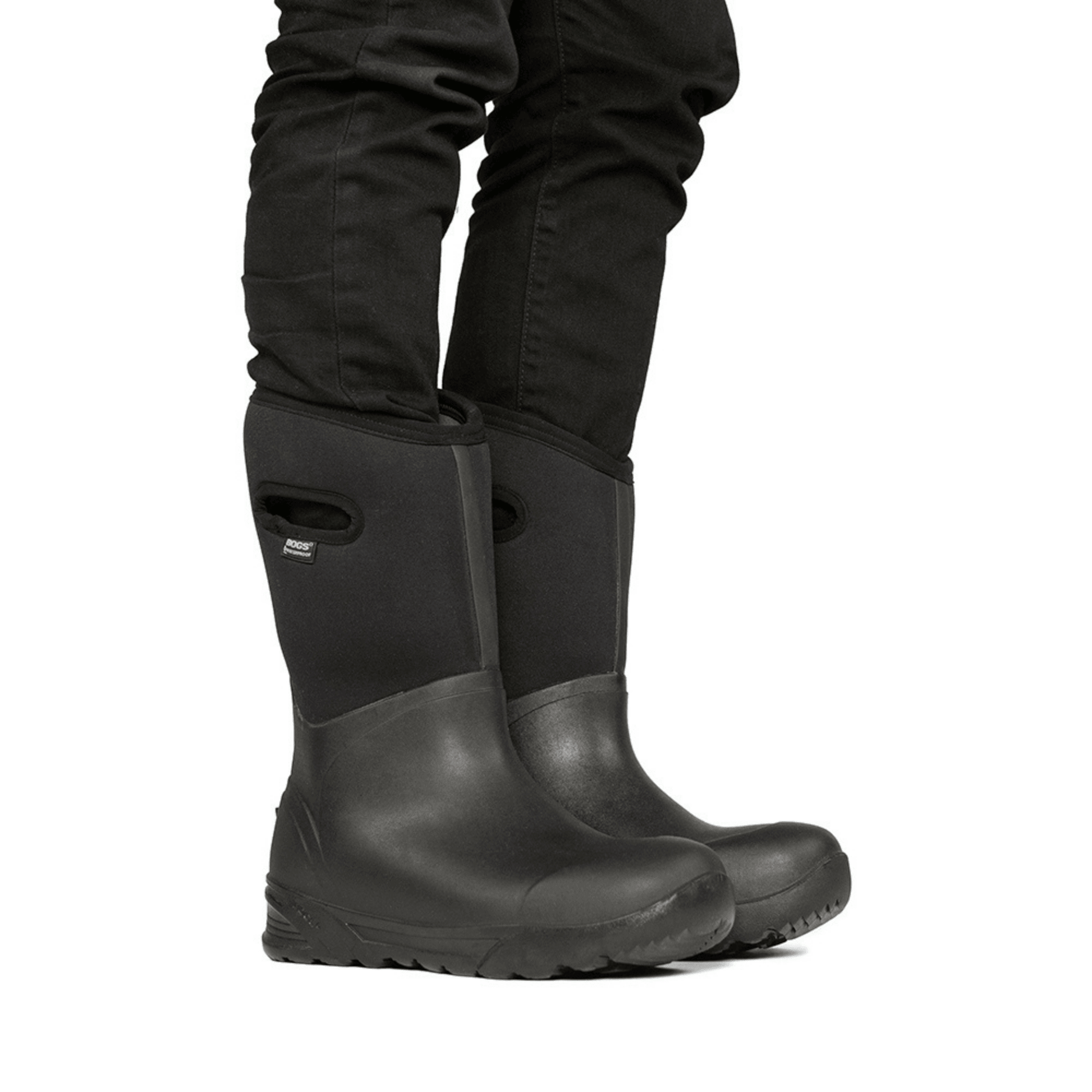 Bogs Bozeman Tall Black - Kumpfy Shoes