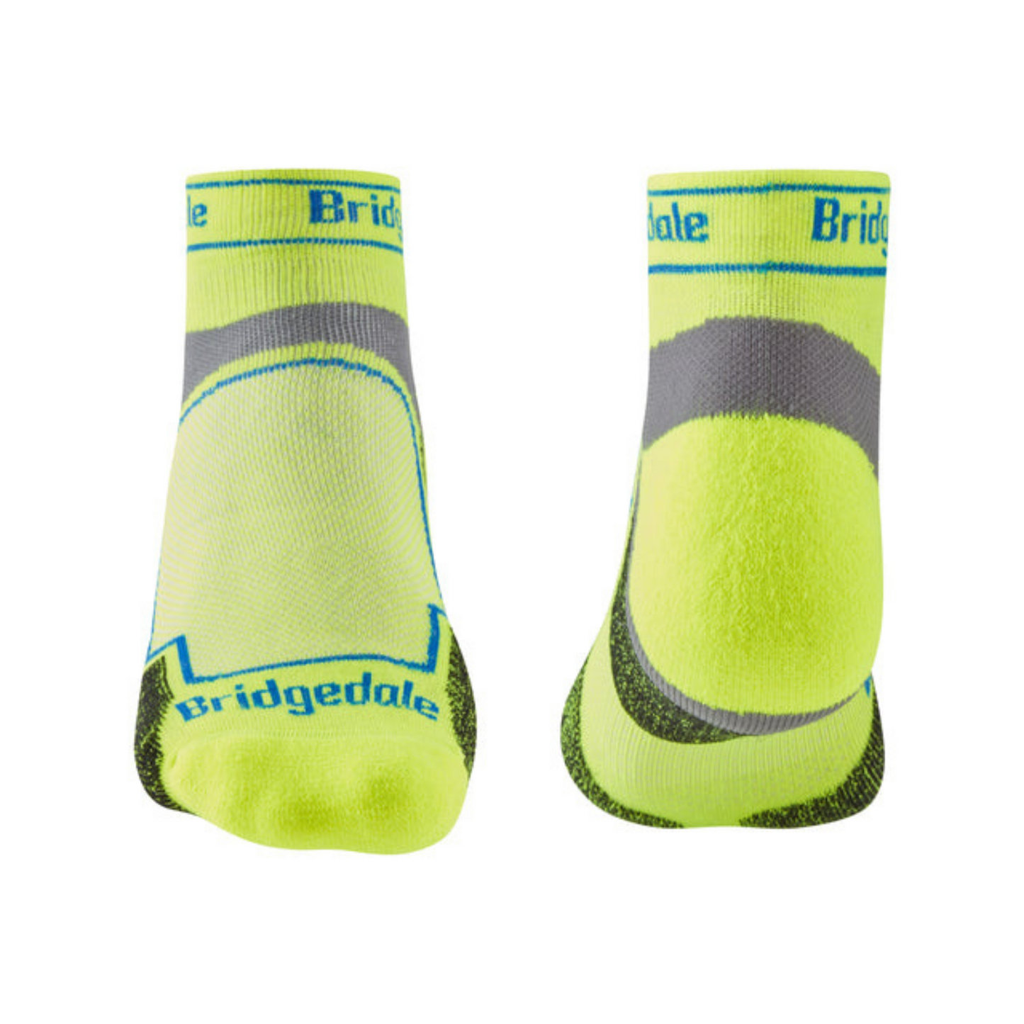 Bridgedale Socks Trail Run Ultra Light Low Coolmax Yellow